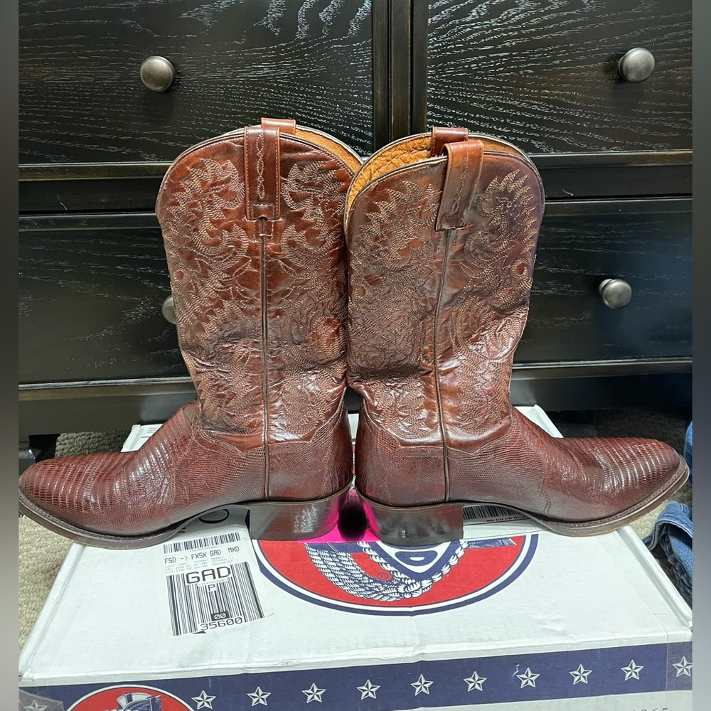 Men’s Dan Post Teju Lizard Boots